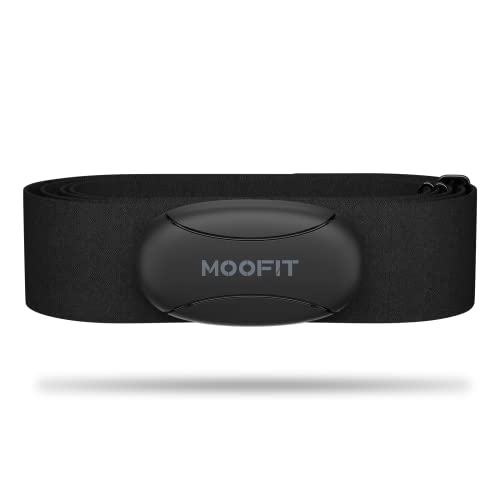 moofit HR8 Monitor de Frecuencia Cardíaca, Datos de Ritmo Cardíaco en Tiempo Real Soporta...