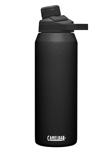 CAMELBAK Chute Botella de Agua, Adultos Unisex, Negro, 1L