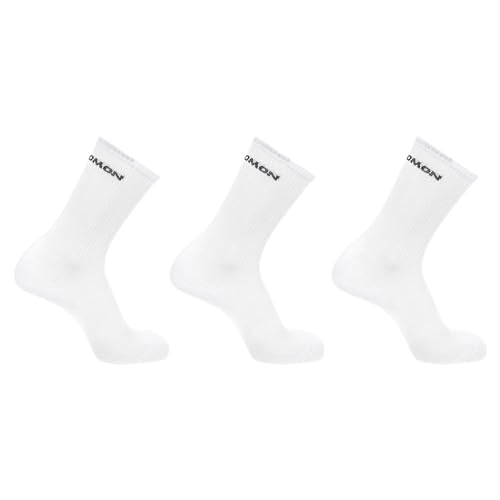 Salomon Flow Crew 3-pack Calcetines Trail Running Senderismo MTB, Unisexo, No se mueve, Comodidad...