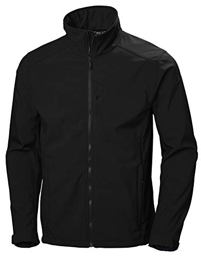 Helly Hansen Hombre Chaqueta Softshell Paramount, XL, Negro