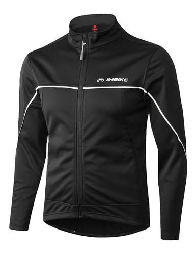 INBIKE Chaqueta Ciclismo Invierno Maillot Ciclismo Hombre Cortavientos Hombre Bicicleta Chaquetas...