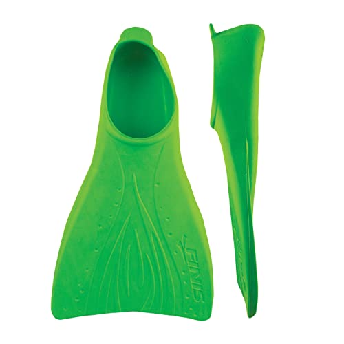 FINIS Booster Aleta, Unisex niños, Verde, Jr 8-11