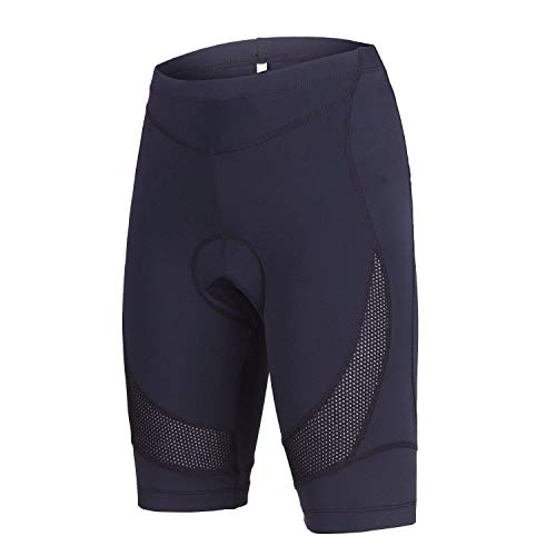 BEROY Pantalones Cortos de Ciclismo Mujeres 4D Gel Acolchado MTB Ciclismo Pantalon Corto...