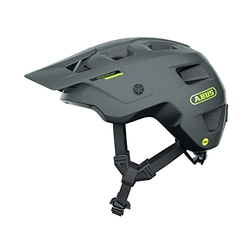 ABUS Casco MTB MoDrop MIPS - casco de ciclismo robusto con protección contra impactos para...