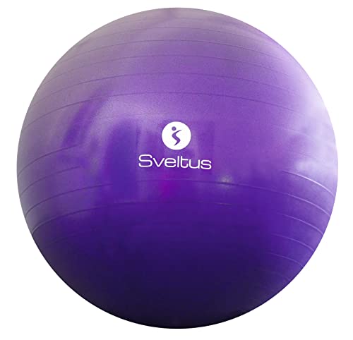 Sveltus Gymball 75cm Adulto Unisex, Malva