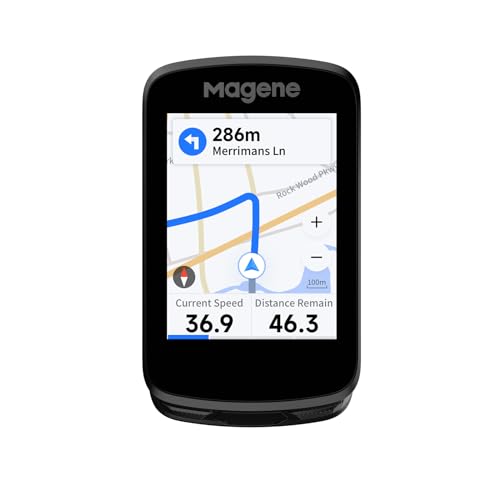 Magene C606 Pantalla táctil GPS Bicicleta Ordenador navegación WiFi Bluetooth Transferencia de...