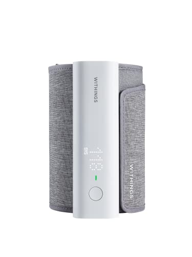 Withings BPM Connect, Tensiómetro de brazo digital, sincronización Bluetooth y Wifi, Tensiometro...