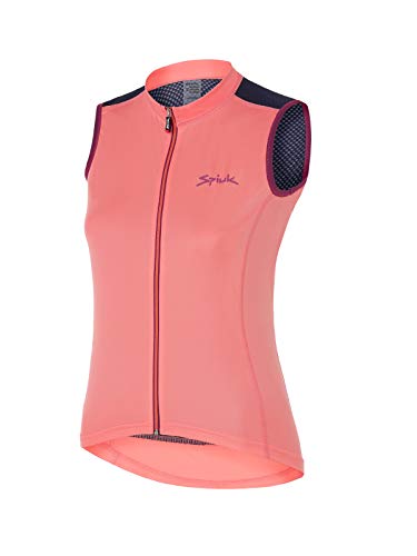 Spiuk Race Maillot S/M, Mujeres, Coral