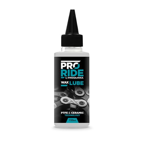 PRORIDE Wax Lube - Lubricante cadena bicicleta - Lubricante en cera - PTFE & Ceramic Tecnology - 150...