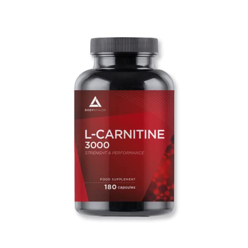 Bodyathlon – L Carnitina 3000 Cápsulas– 180 cápsulas- Aumento de Energía y resistencia...