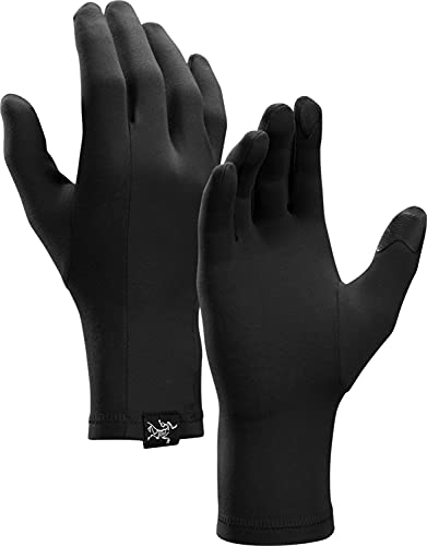 Arcteryx Rho Glove Guantes, Unisex Adulto, Black, XS