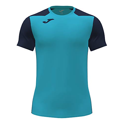 Joma Hombre Camiseta, Turquesa Fluor, M