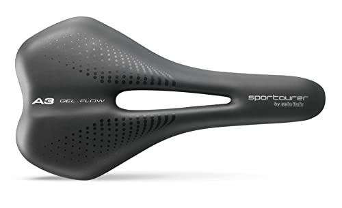 Selle Italia A3, Sillín Unisex Adulto, Negro (Black), Talla Única