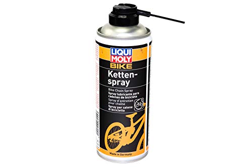 Liqui Moly Bike Spray lubricante para cadenas, 400 ml, Hulls de bicicleta sin cobre, SKU 21776