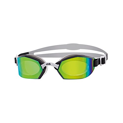 Zoggs Ultima Air Titanium Gafas de natación, Unisex-Adult, Negro/Gris/Titanio, Talla única