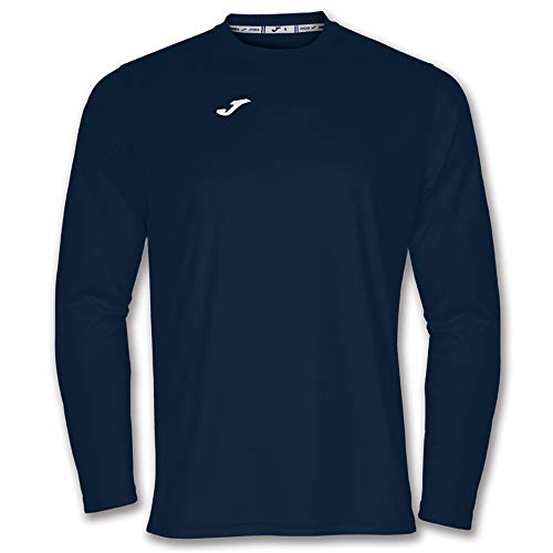 Joma - Camiseta Deportiva Manga Larga Hombre - Ligera y Transpirable Ideal para Todo Tipo de Deporte...