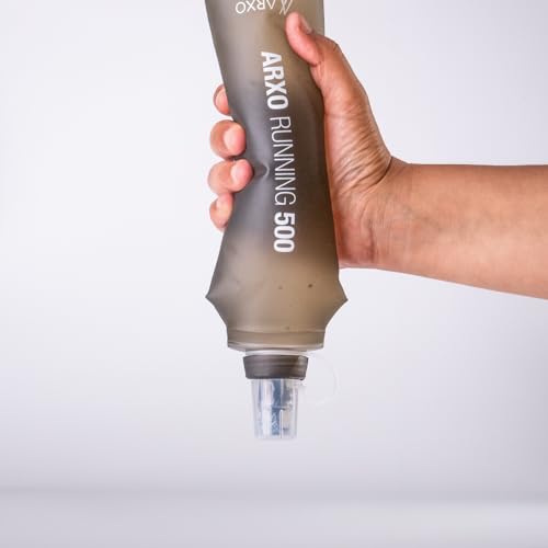 Soft flask - Botella de agua flexible - Botella de Hidratación BPA FREE para Running - Bolsa de...