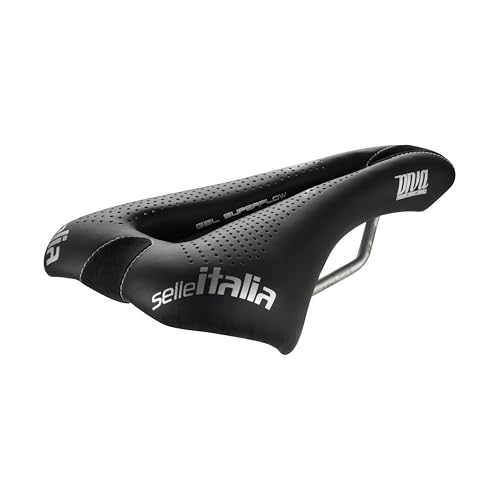 Selle Italia Diva Gel Superflow S Sillines, Unisex-Adult, Negro, Talla Única