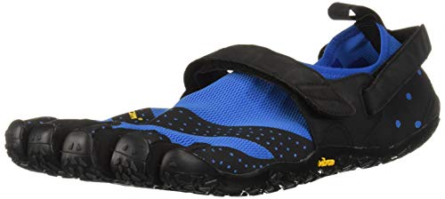 Vibram Fivefingers V-Aqua, Zapatillas Impermeables Hombre, Azul (Blue/Black Blue/Black), 49 EU