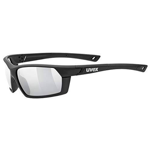 uvex sportstyle 225, gafas deportivas unisex, de espejo, comodidad sin presión y sujeción...