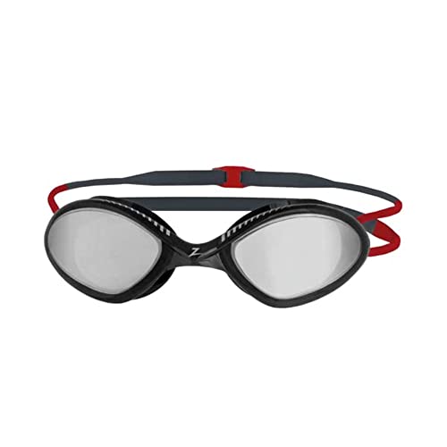 Zoggs Tiger - Gafas de natación para adultos, protección UV, correas de gafas cómodas de ajuste...