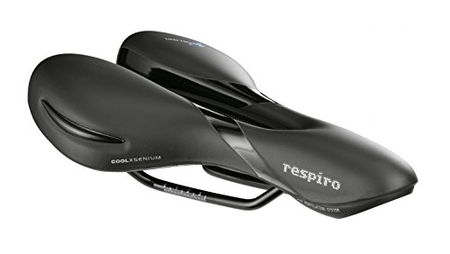 Selle Royal Group Respiro Soft Athletic Sillín, Unisex Adulto, Negro, S