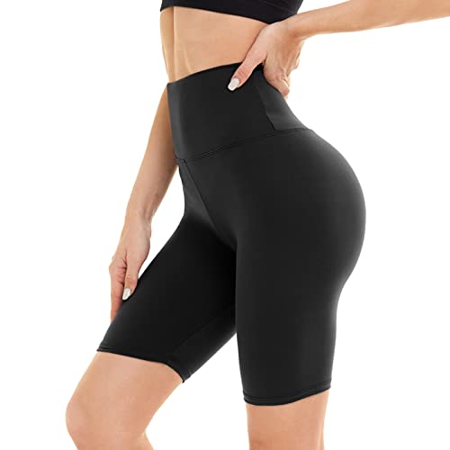 DDOBB Pantalones Cortos Mujer Mallas Cortas Leggins Deporte Cintura Alta Ciclismo Shorts Push Up...