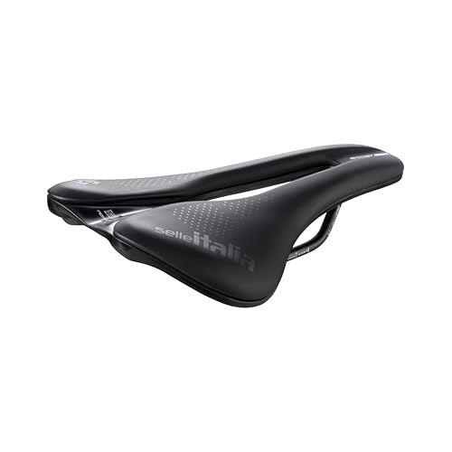 Selle Italia Sillín Novus Boost EVO TM 145x248mm (L3) Superflow, Unisex-Adult, Black, Talla única