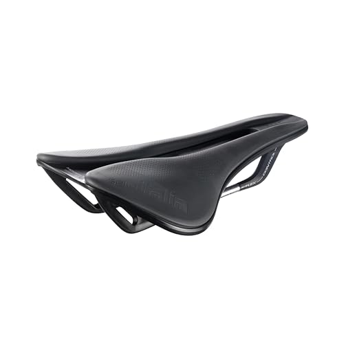 SELLE ITALIA Modelo X Verde Sillín 145x245mm(L3) Superflow Negro, Unisex-Adult, Black, Talla única