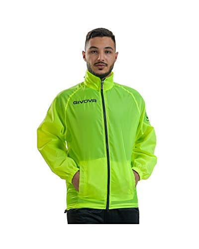 Givova, rain basico, amarillo fluo, XL