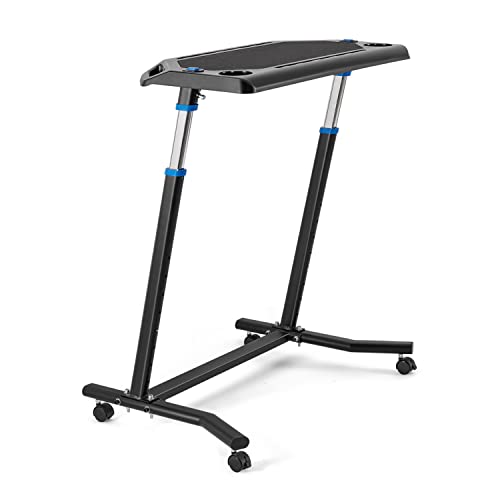 CXWXC Escritorio para Bicicleta de Entrenamiento en Interiores, Soporte para computadora de Altura...