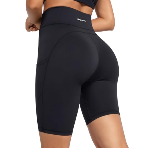 GymCope Mallas Deporte Mujer Cortas, Leggins Deportivos Push up Cintura Alta, Shorts Yoga Pants...