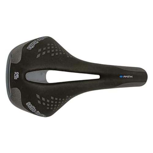 Selle Italia - Lady Path GF, Sillín de Bicicleta Mujer con Asiento de Gel, Apto para Trekking,...