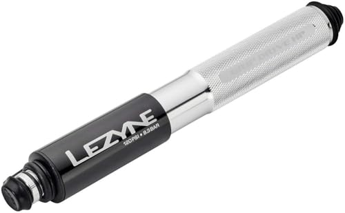 LEZYNE Grip Drive HP Minibomba, Unisex Adulto, Plata, S 185mm
