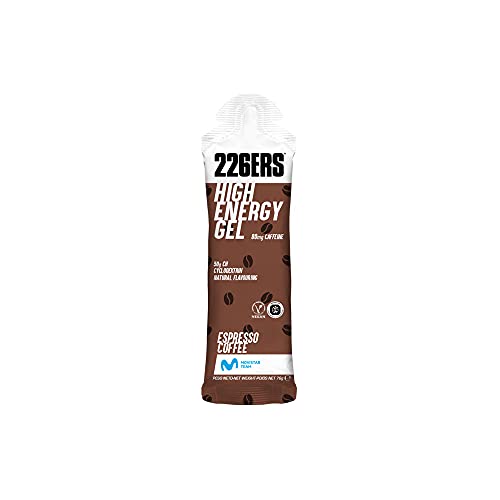 226ERS High Energy Gels | Geles Energéticos con 50g de Ciclodextrina como Hidrato y 80 mg de...