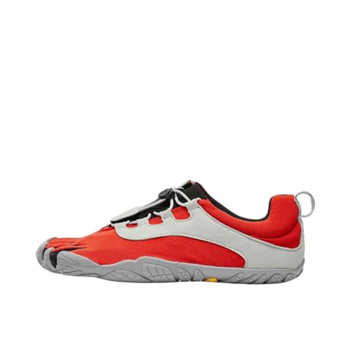 Vibram V-Run Retro_Red/Black/Grey, Zapatillas Hombre, 41 EU