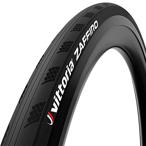 VITTORIA Cubierta Zaffiro V 25-622 / 700x25c Rigid, Unisex-Adult, Negro (Negro), Talla Única