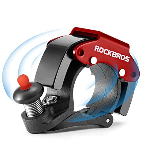 ROCKBROS Timbre Bicicleta Mini Campana Aleación de Aluminio para Manillar 22.2mm Accesorio de...