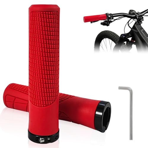 xiaoxiaozhijia Puños de Bicicleta Ergonómico,Manillar de Bici Universal de 22mm,Manillar de...