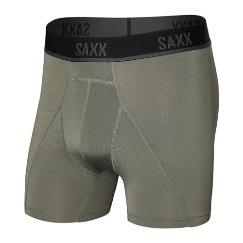 Saxx Underwear - Calzoncillos tipo bóxer para hombre, Kinetic HD, calzoncillos tipo bóxer con...