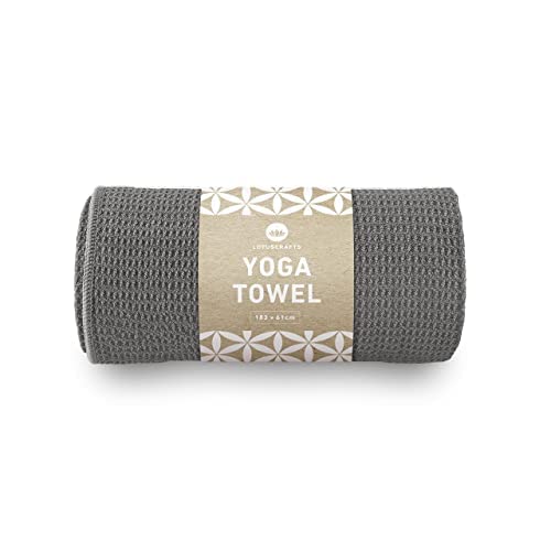 Lotuscrafts Toalla de Yoga Wet Grip - Antideslizante y de Secado Rápido - Toalla de Yoga...