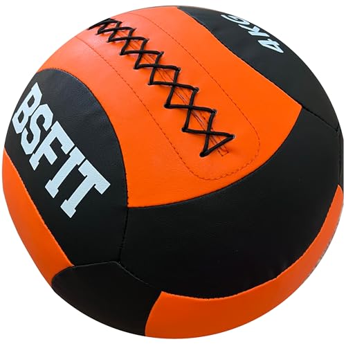 BSFIT Wall Ball 4 kg Pelota Ideal para Ejercicios de Functional Fitness, fortalecimiento y...