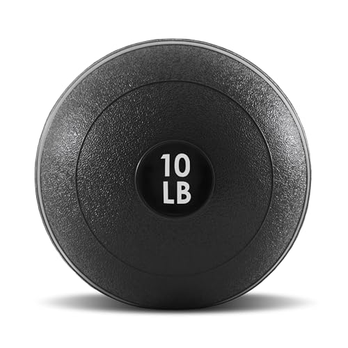 ProsourceFit Slam Medicine Balls 5, 10, 15, 20, 25, 30, 50lbs Smooth and Tread Textured Grip Dead...