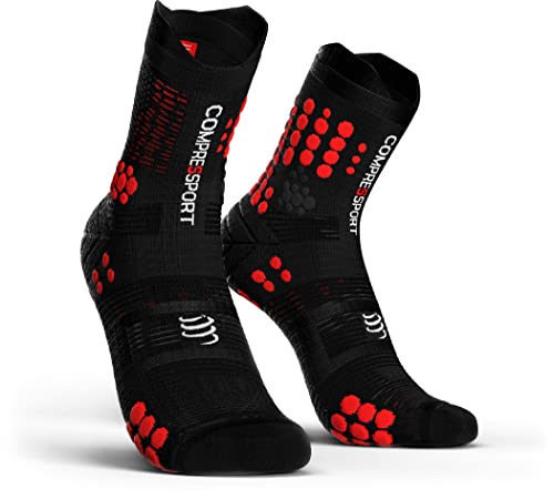 Compressport Trail Socks - Pro Racing Socks V3.0 Trail - Calcetines de trail - Amortiguación -...