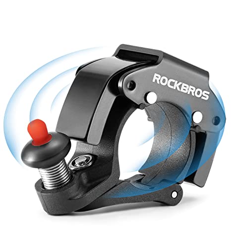 ROCKBROS Timbre Bicicleta Mini Campana Aleación de Aluminio para Manillar 22.2mm Accesorio de...