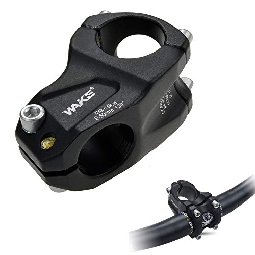 CYSKY Vástago Ajustable para Bicicleta ± 30 ° Grado 31,8 50 mm Vástago de aleación de Aluminio...