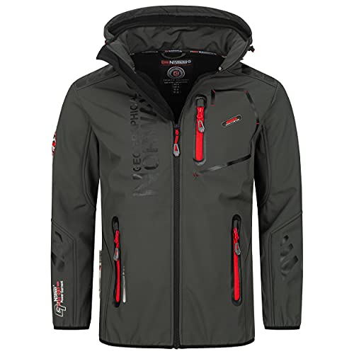Geographical Norway Vantaa Chaqueta Softshell para hombre, impermeable, transpirable, resistente al...
