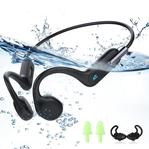 HIFI WALKER Auriculares Natacion sumergibles, MP3 acuaticos para Natacion IPX8 Resistente al Agua,...