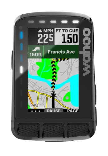 Wahoo Fitness WFCC6 ELEMNT Roam V2 - Ordenador GPS para Ciclismo/Bicicleta, Color Gris