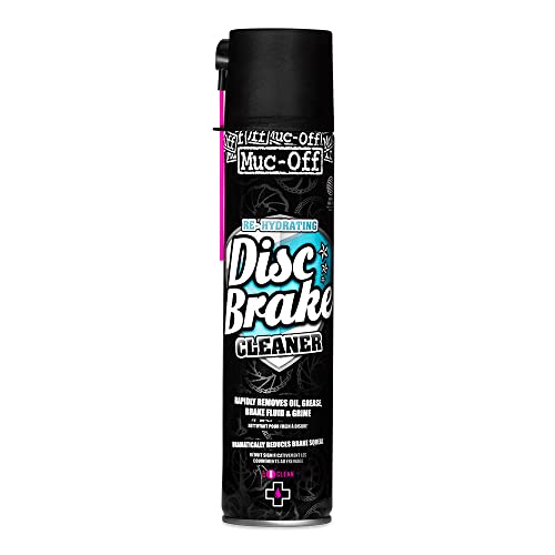 Muc-Off Limpiador de Discos de Bicicleta, 400 Ml - Limpiador de Frenos de Disco de Bicicleta de...